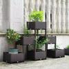 Modular Planting Box for Vegetables, Seedlings, Flowers, and Trees – Ideal for Balcony or Greenhouse Use