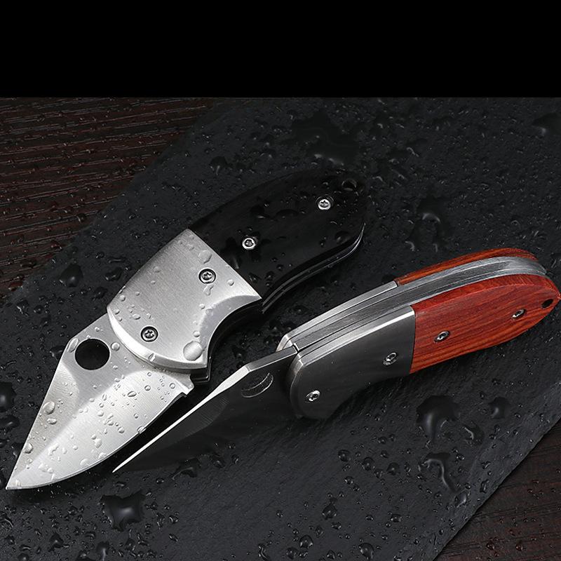 Mini Folding Knife Knife Outdoor Supplies Keychain Portable Stainless Steel Fruit Knife