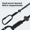 Water Bottle Lanyard With Hook Anti-loss Rope Backpacks Hanging Buckles Small Tool Braids Rope Key Rings Easy To Use