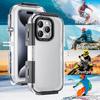 Waterproof Case for iPhone 13Pro814Pro/15Pro, Shock -proof, Antipolvo, Last Intervension Sports, Waterproof, Cycling Phone Cover, Skiing