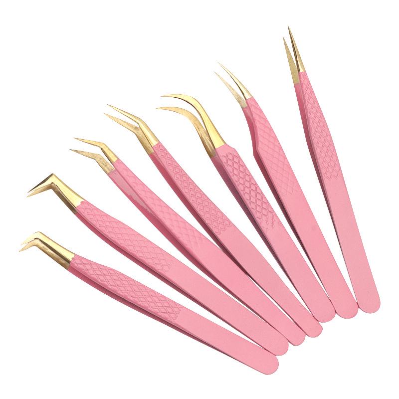 High-Precision Blooming Eyelash Tweezers for Professional Eyelash Artists