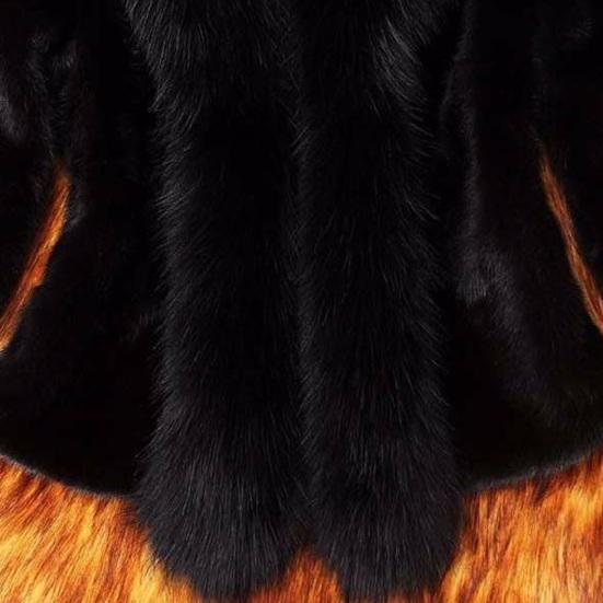 Women's Fuzzy Winter Coat Faux Fur Trim Warm Jacket Open
