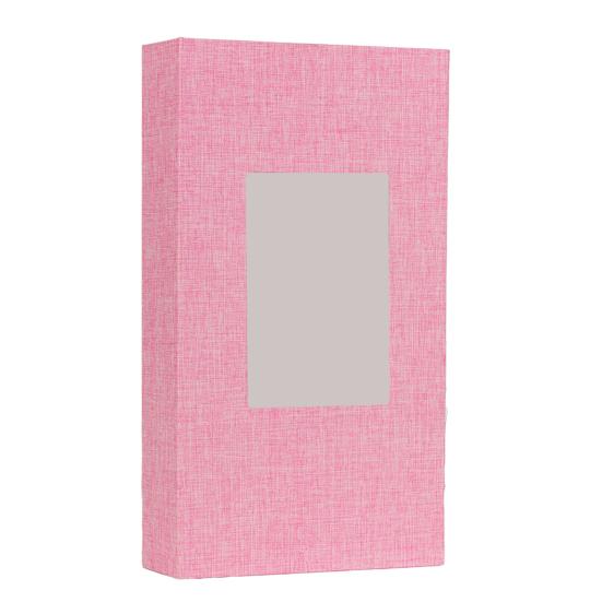 Photo Album 4x6 with 300 Pockets Linen Cover Picture Scrapbook with Front Window Slip-in Vertical Photo Book for Personalized Wedding Vacation Memory