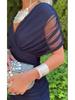 2025 European Style Women's Chiffon Off-the-Shoulder Bandage Dress - Floral Print