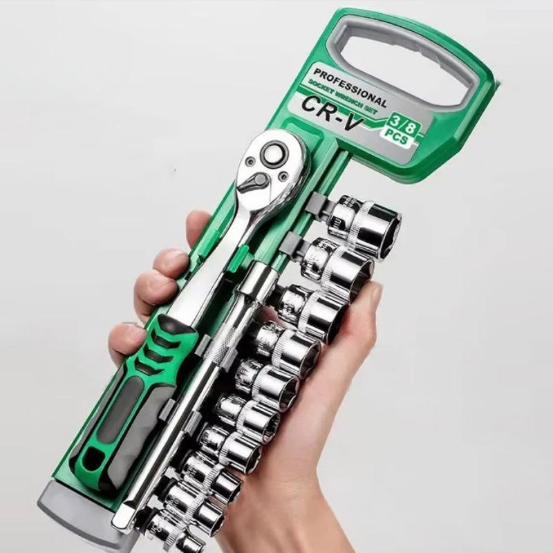 Socket Sleeve Wrench Set ,Car Repair Tool,Hand Tools,Key Set Wrench,Ratchet Wrench Set 1/4Auto Repair Spanner Tools