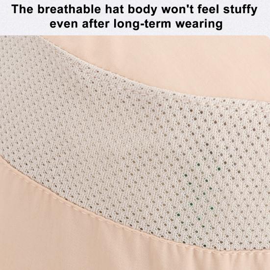 Fan Hat Wide-Brimmed Shawl Fishing Hat with Dual-Power Fan Design