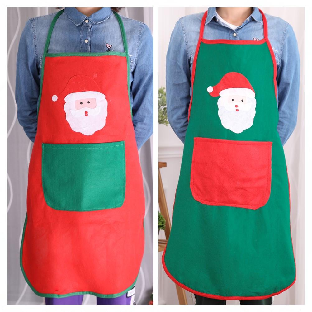 Non-woven Christmas Waiter Apron - Festive Decoration Gift