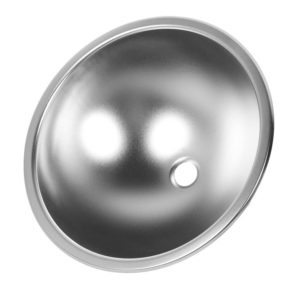 RV Sink 16 X 6.4in 304 Stainless Steel Versatile Efficient Drainage Round Kitchen Wash Sink for Caravan Motorhome Boat