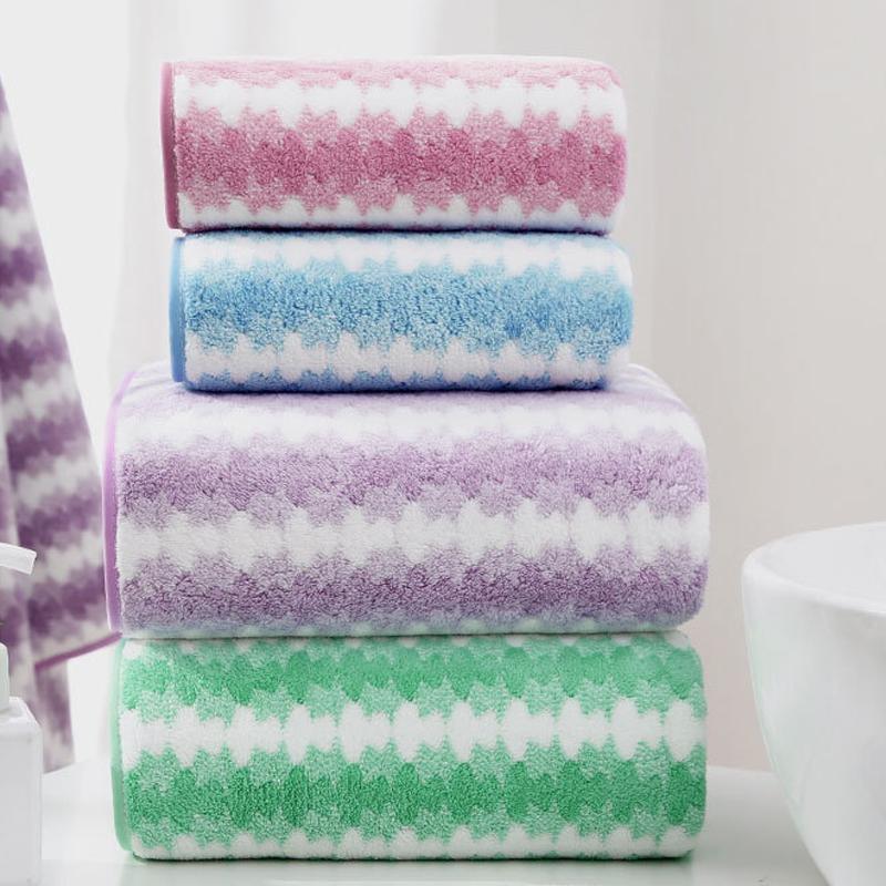 Coral Velvet Bath Towel Absorbent And Fast Drying, Quick Cleaning Bathroom And Home Decor Gifts, Wash Cloths