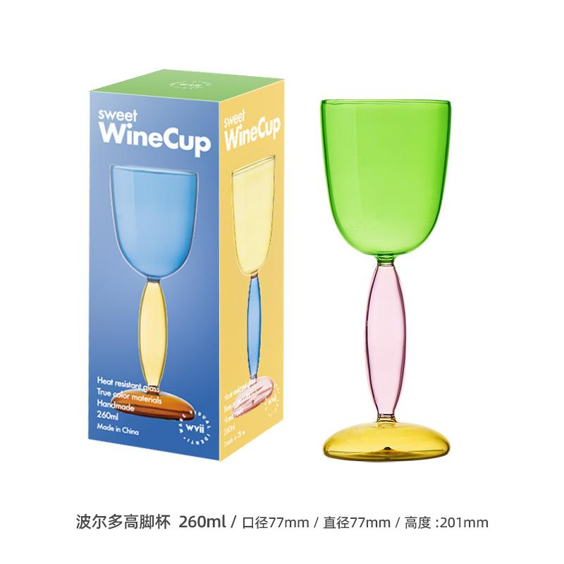 1pc Verre à Vin Verres Bordeaux Bourgogne Gobelet à Cocktail Barware Décor de Table Tasse Gobelet à Whisky