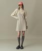 Awi Wool Blend Knit Dress_Light Gray