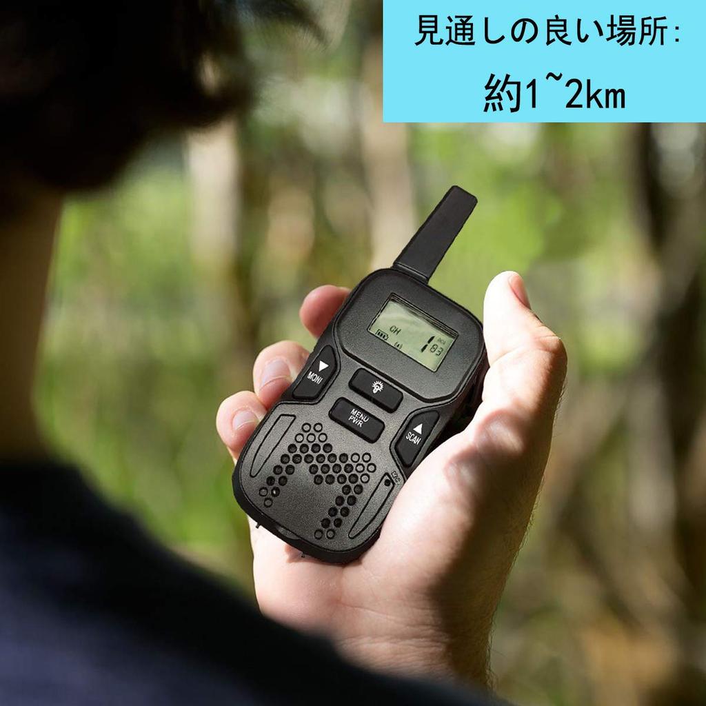 Specified Low Power Transceiver for Children TRH R8 Rechargeable Power Saving Small Radio Set of Small and No License or Qualification Clear Sound