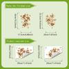 Creative Luxury Gold Flower Waterproof Toilet Sticker Bathroom Wall Background Decal Home Decoration Self-adhesive Posters