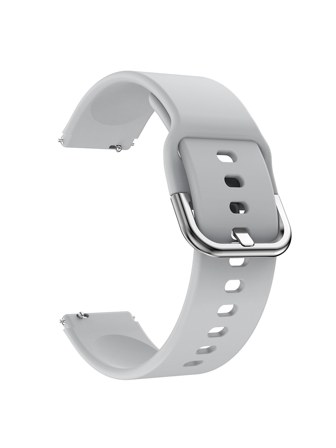 

19-мм силиконовый ремешок для часов Veryfitpro ID205L/ID205/ID205S/ID205U/ID205G, спортивный браслет для ID216/ID215G 19mm серый