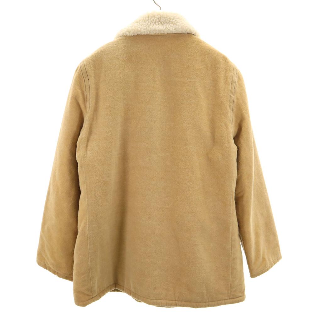 Levi's 70s Made in USA Vintage lunch coat L beige Back bore Men's Used