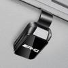 NSY2   Car Stickers Car Eyeglass Holder Glasses Storage Clip Sunglasses Holder with Sponge Protection for Mercedes Benz AMG GLE GLS CLA
