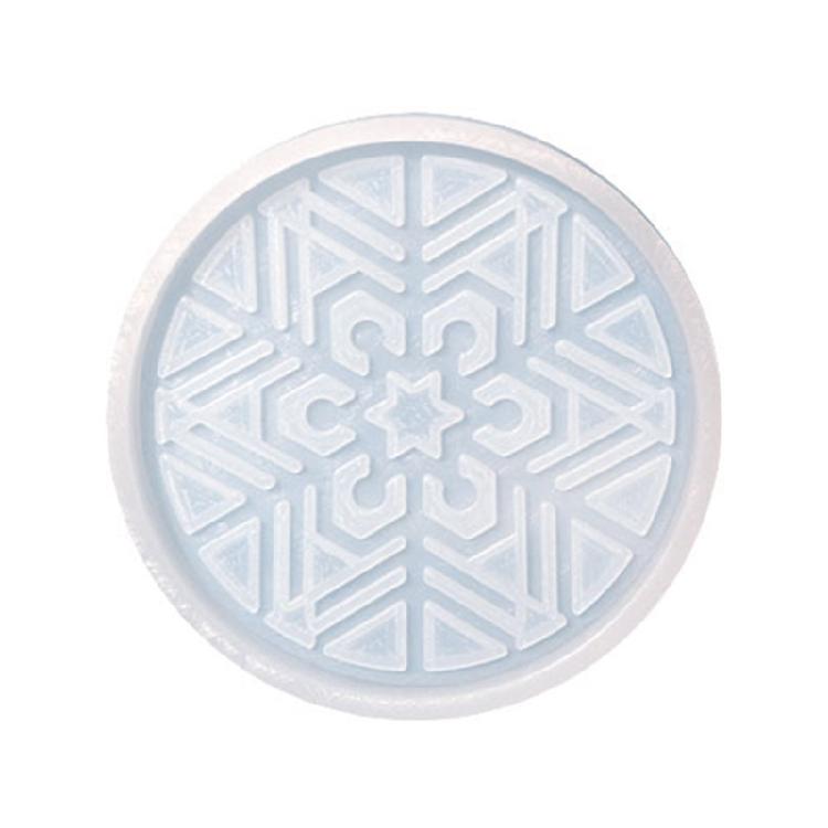 

Christmas Tree Coaster Silicone Mold Snowflake Cup Mat Casting Resin Molds-Decor