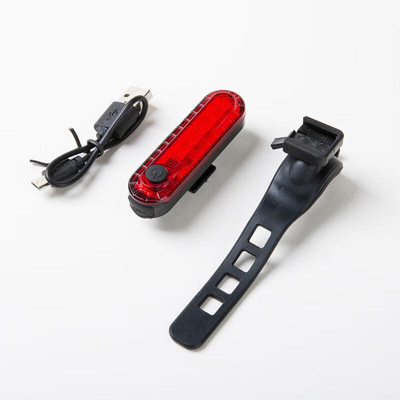 Lishi Rechargeable Bicycle Front Light & 056 Tail Light Set 7.5*8.5*4.5