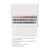 Set aquarelle cotman - winsor &amp; newton - 45 demi-godets - toutes les couleurs - avec demi-godets supplémentaires