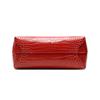 Longchamp Le Roseau 30 Crocodile Pattern Leather Short Handle Bamboo Buckle Tote Bag Medium Women Tote Bags Orange 10058HTSH21