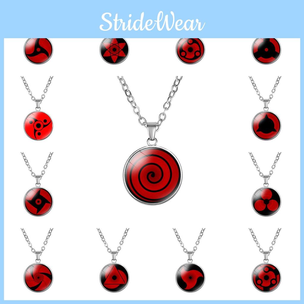 Naruto Necklace Recurrent Write Round Eyes Singlesided Accessory Pendant