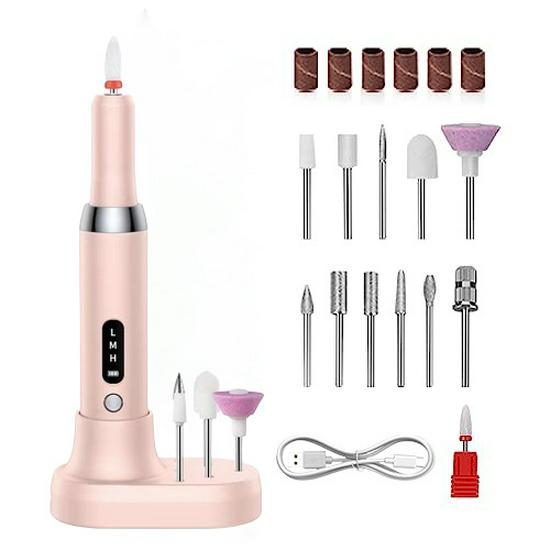 Portable Electric Nail Care Grinder - Wireless Nail Polishing Pen