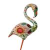 Resin Figurines Bird Sculptures Decorative Modern Art Backyard Flamingo Garden