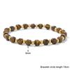 Faceted Natural Stone Lapis Lazuli Tiger Eye Bracelets Boho Square Cube Bracelet  Energy Jewelry