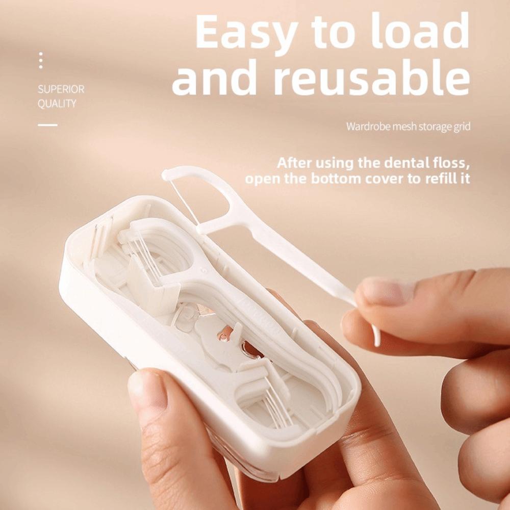 Easy to Carry Dental Floss Case Lightweight Floss Storage Box New Dental Floss Dispenser  Daily Use