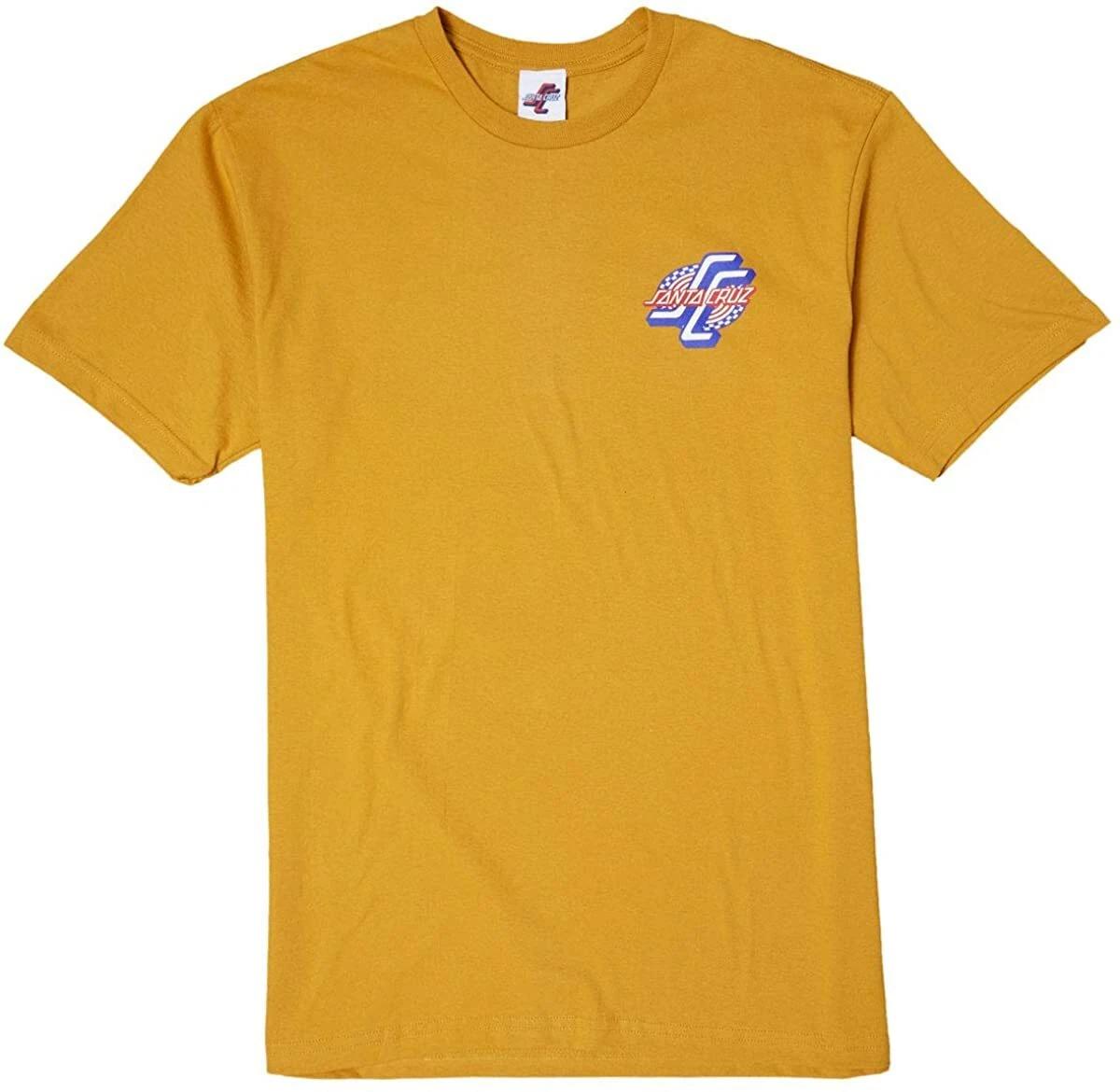 SANTA CRUZ  S/S T-Shirt OGSC SPIRAL REGULAR - Antique Gold - XLarge - NWT 130