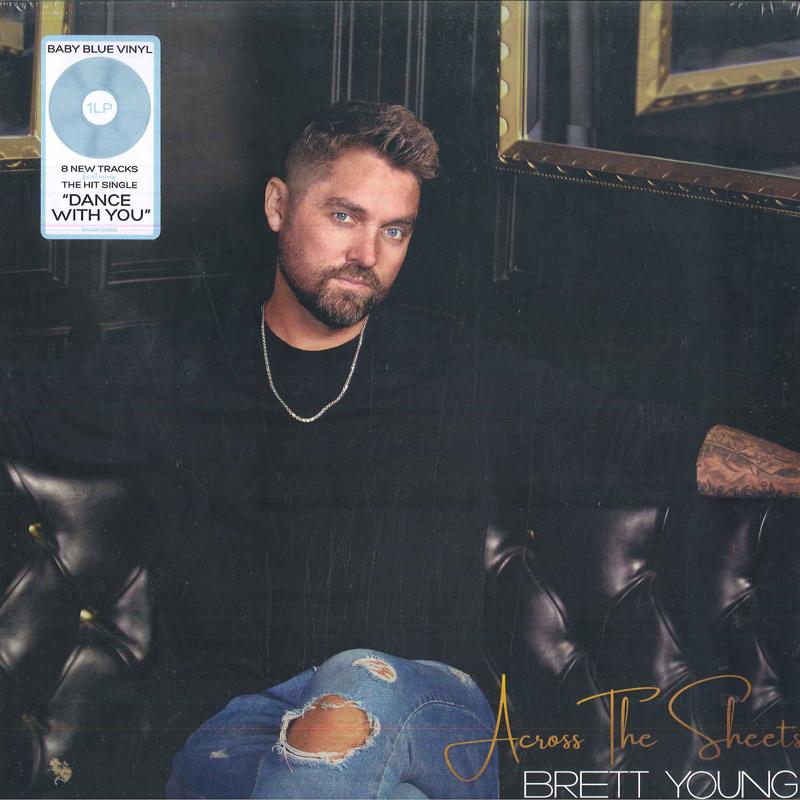 

LP Record BRETT YOUNG - Across The Sheets 0300 BMLG Records 2023 US Pop