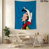 Lucky Luke Soul Wall Tapestry Aesthetic Wall Hanging Printed Fabric Blanket Decorative Tapestries for Bedroom Living Room Home Decor