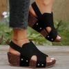 Summer Large Size 43 Platform Wedge Sandals Women's Fashion Hot Style After Trip Cool