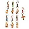 Labubu Wood Workshop Collection Keychain Mystery Boxes, Single Mystery Box