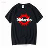 New Limited DiMarzio Electric Guitars Company T Shirt Usa Size Vintage Washed Top For Everyday Wear Soft Designer Clothes Homme