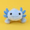 Cztery kolory przyczajona salamandra aksolotl kreskówka śliczna sześciokątna lalka dinozaura pluszowa zabawka dla dzieci