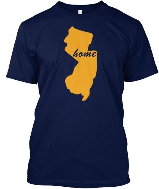 New Jersey Will Always Be Home TTshirt Made in the USA Size S to 5XL S