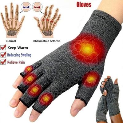 1 Pair Compression Gloves Wrist Support Joint Pain Relief Hand Brace Women Men Therapy Wristband Compression Gloves