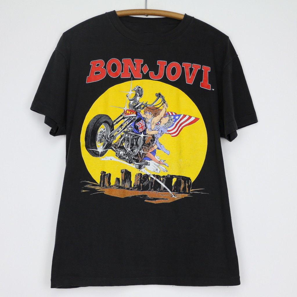 bon jovi vintage t shirt