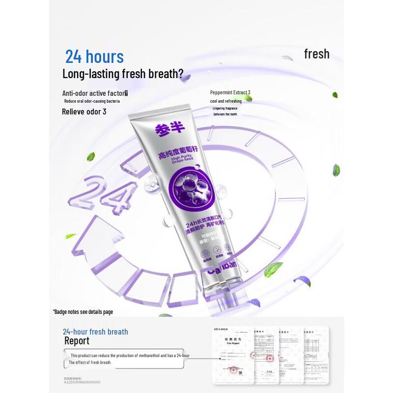 Cen Ban Grape & Pear Whitening Toothpaste