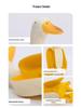 Cross-Border Hot-Selling Creative Banana Duck Resin Garden Sculpture Ornaments
