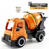 Plastic Tractor Excavator Bulldozer Drop Resistant Crane Truck Model Simulation Diecast  for Boys
