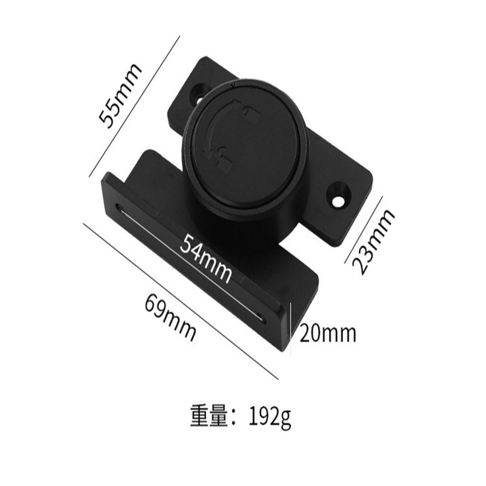 Zăvor antifurt pentru uși glisante, cataramă din aliaj de zinc, șurub nou pentru uși