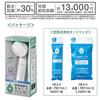 [Limited Quantity] SANEI Water Purification Switch Shower Special Pack (2 Cartridges) Shower Head, Chlorine Removal, Water Saving