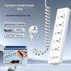 European Standard German Power Strip Extension Cord Adapter for Cross-Border Use