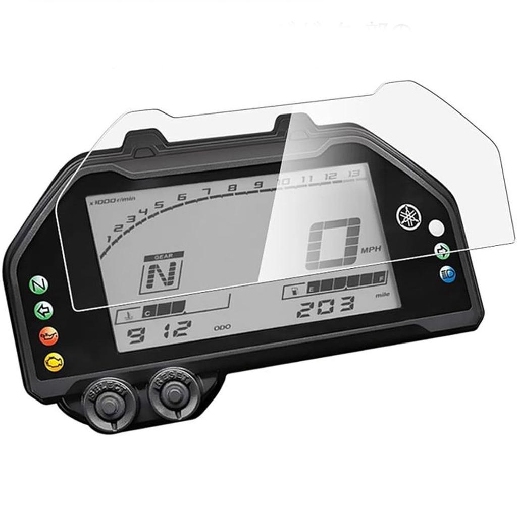 Motokano Meter Film 2 Pack for YZF-R3 (2019-2024) R25 (2018-2024) MT-03 (2020-2024) MT-25 (2020-2024) Meter Protection Film Meter Protection Film