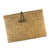 2pcs Seaweed Woven Cube Basket Organizer Boxes Bin for Drawers Desktop