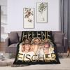 Helene Fischer Deutsche Sängerin Plüschdecke Kinder Flanell Überwurfdecke Für Wohnzimmer Super Weich Design Qualität Tagesdecke