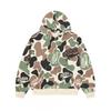 Vintage Washed Hoodie With Rhinestone Embroidery Streetwear Hip Hop Oversized Zip-Up Sweatshirt Men