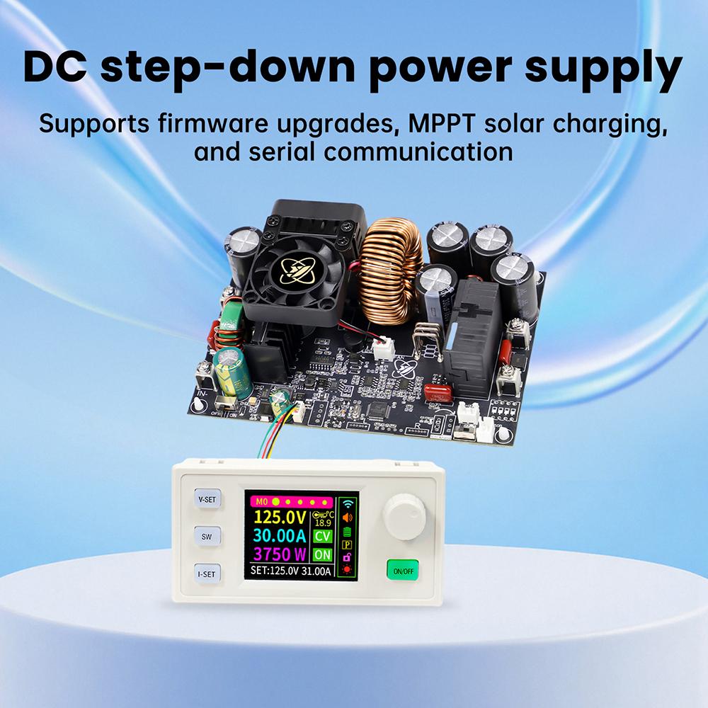 XY8030S XY12530S CNC Adjustable DC Step-Down Power Supply 30A 2400W/3750W Constant Voltage Constant Current with 2 PWM Fans
